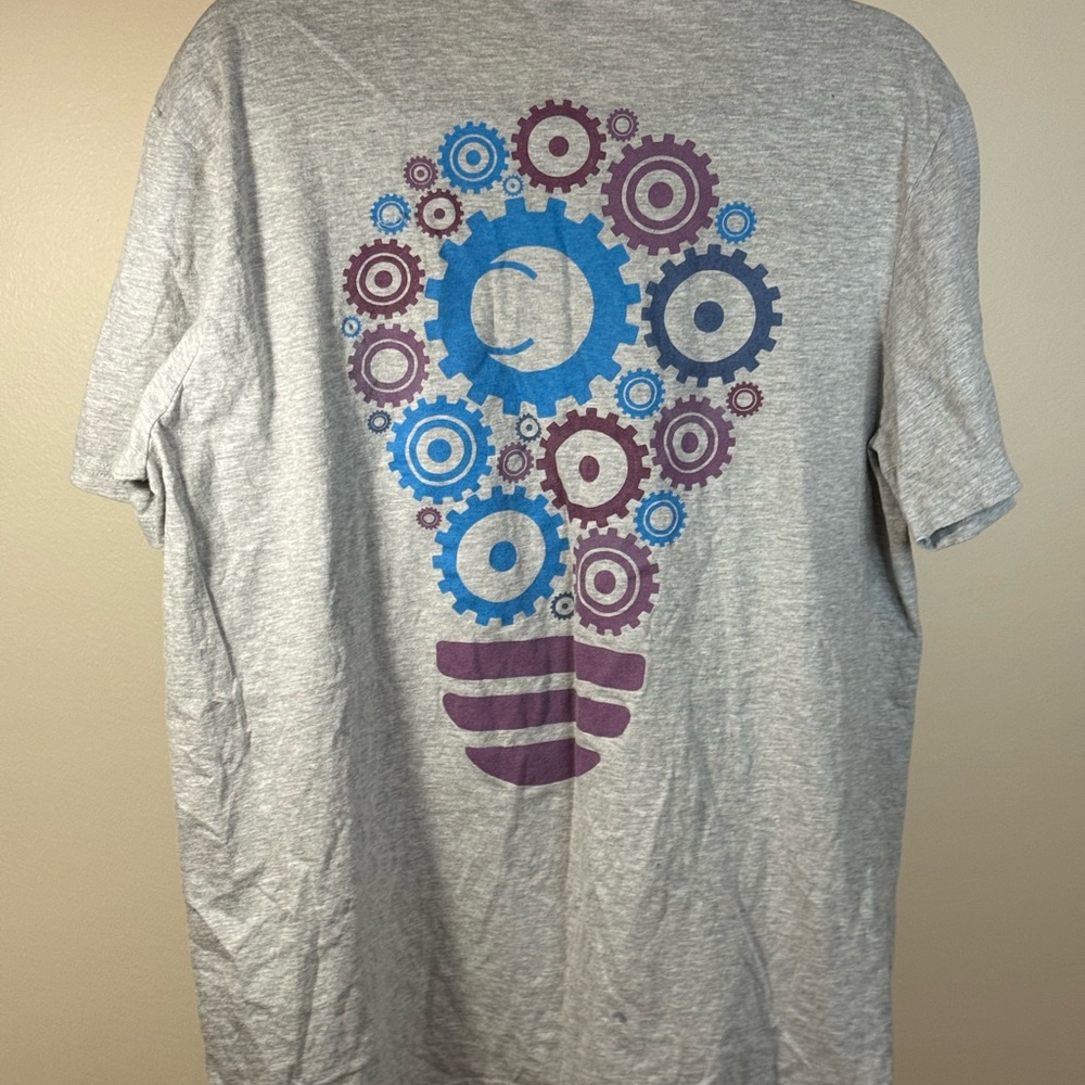 District Light Gray Men's Short Sleeve Tee - Picture 5 of 5